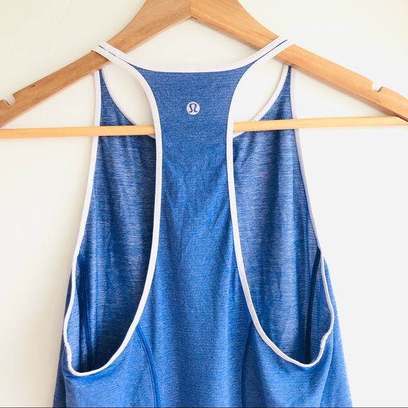 Lululemon Time To Sweat Racerback Tank Top My Race My Pace Running Sz 6 - Picture 6 of 12